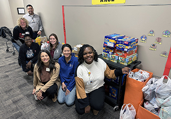  CFISD departments give back during Thanksgiving
